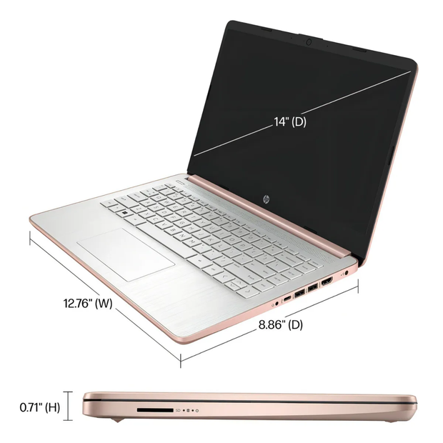 HP Stream 14" HD BrightView Laptop