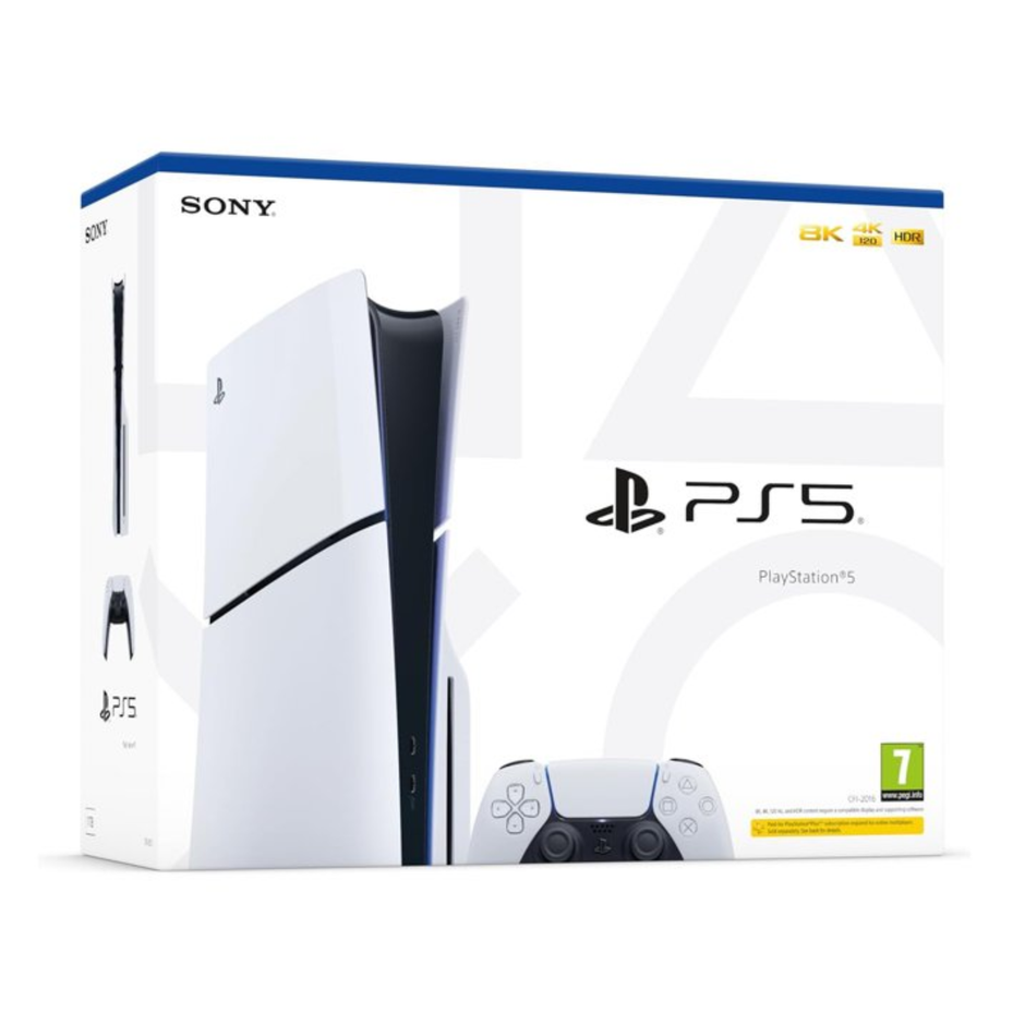 Play Station 5 Slim Console White