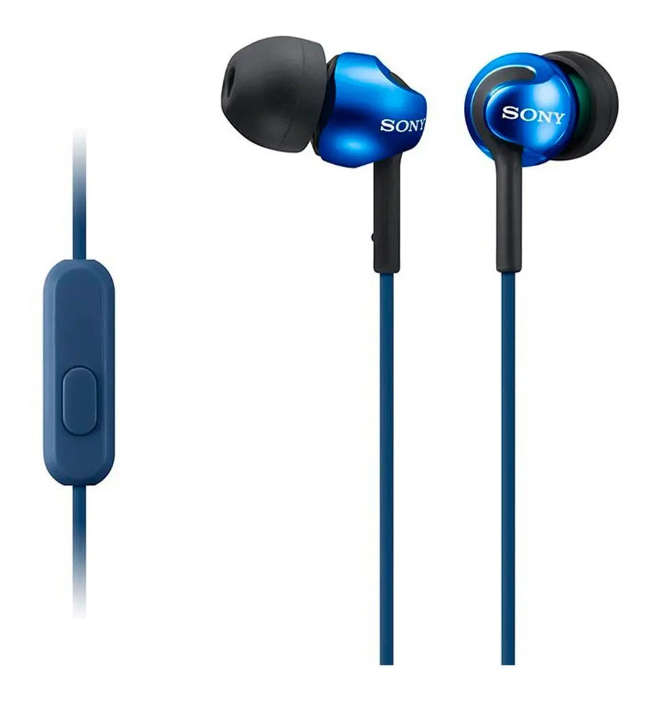 Audífonos con micrófono y contestador MDR-EX100AP