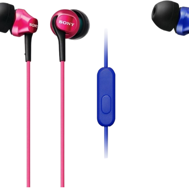 Audífonos con micrófono y contestador MDR-EX100AP