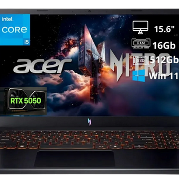 Acer Nitro V15 Silver - Black